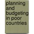 Planning And Budgeting In Poor Countries