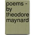 Poems - By Theodore Maynard
