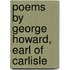 Poems By George Howard, Earl Of Carlisle