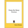 Poems By Henry Peterson door Onbekend