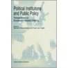 Political Institutions and Public Policy door Onbekend