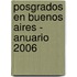 Posgrados En Buenos Aires - Anuario 2006