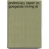 Preliminary Report On Gowganda Mining Di