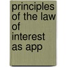 Principles Of The Law Of Interest As App door Sidney Perley