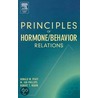Principles of Hormone/Behavior Relations door M. Ian Phillips