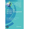 Privacy And Identity Management For Life by Unknown