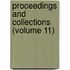 Proceedings And Collections (Volume 11)