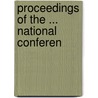 Proceedings Of The ... National Conferen by Unknown
