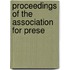 Proceedings Of The Association For Prese