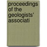 Proceedings Of The Geologists' Associati door Onbekend