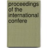 Proceedings Of The International Confere door Onbekend