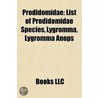 Prodidomidae: List Of Prodidomidae Speci door Onbekend
