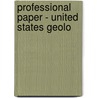 Professional Paper - United States Geolo by Unknown