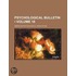 Psychological Bulletin (Volume 16)