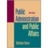 Public Administration And Public Affairs