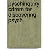 Pyschinquiry Cdrom For Discovering Psych by Unknown