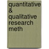 Quantitative & Qualitative Research Meth by Unknown