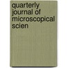 Quarterly Journal Of Microscopical Scien door Onbekend