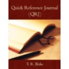 Quick Reference Journal (Qrj) door Onbekend
