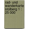 Rad- und Wanderkarte Stolberg 1 : 25 000 door Onbekend
