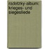 Radetzky-Album: Krieges- Und Siegesliede