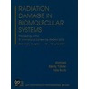 Radiation Damage In Biomolecular Systems door Onbekend