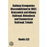 Railway Companies Disestablished in 1882 door Onbekend