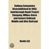 Railway Companies Disestablished in 1940 door Onbekend