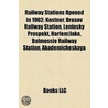 Railway Stations Opened In 1962: Kostner door Onbekend