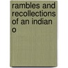 Rambles And Recollections Of An Indian O door W.H. Sleeman