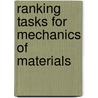 Ranking Tasks for Mechanics of Materials door Shane Brown