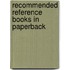 Recommended Reference Books In Paperback