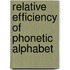 Relative Efficiency Of Phonetic Alphabet