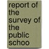 Report Of The Survey Of The Public Schoo