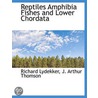 Reptiles Amphibia Fishes And Lower Chord by Richard Lydekker