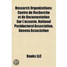 Research Organizations: Centre De Recher by Source Wikipedia