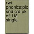Rwi Phonics:pic Snd Crd Pk Of 118 Single