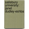 Salisbury University: Janet Dudley-Eshba door Onbekend