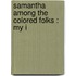 Samantha Among The Colored Folks :  My I