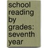 School Reading By Grades: Seventh Year