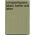 Schopenhauers: Leben, Berke Und Lebre