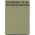 Schreibideen für die Schuleingangsphase