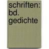 Schriften: Bd. Gedichte by Karl Leberecht Immermann