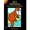 Sea Animals Stained Glass Colouring Book door John Green