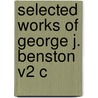 Selected Works Of George J. Benston V2 C door James Rosenfeld