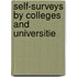 Self-Surveys By Colleges And Universitie