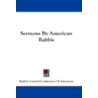 Sermons By American Rabbis door Onbekend