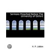 Sermons Preached Before The University O door Henry Parry Liddon