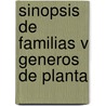 Sinopsis De Familias V Generos De Planta door Sebastian Vidal y. Soler