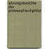 Sitzungsberichte Der PhilosophischPhilol